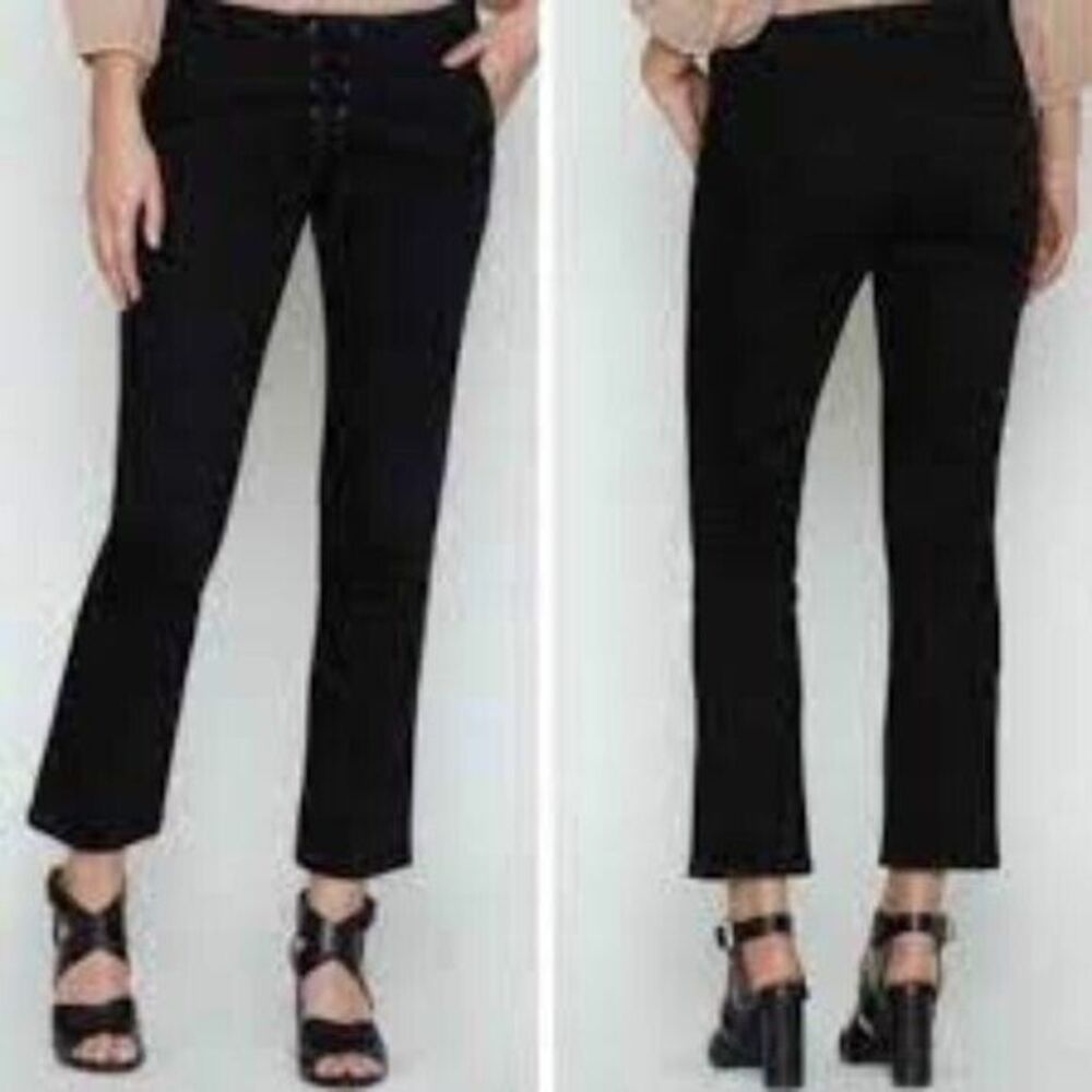 JOIE JEANS size 27 4 Black Lace Up The Anchor Pants Jeans‎